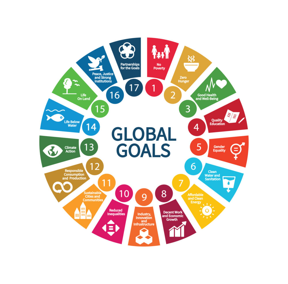 Sustainable Development Goals, Agenda 2030. Vector illustration EPS 10